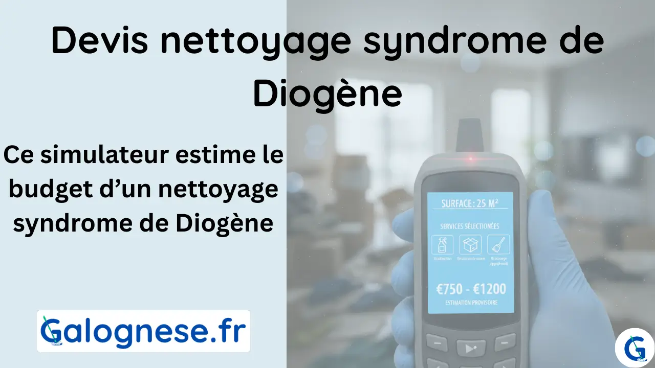 Illustration du simulateur de devis nettoyage Diogène