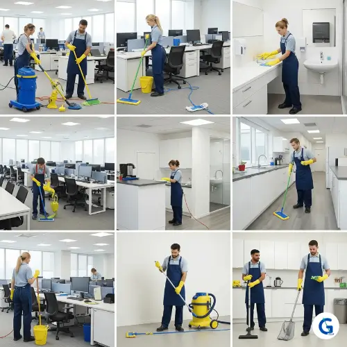 Services de nettoyage pour entreprises