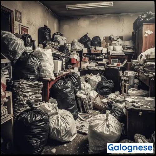 Syndrome de Diogène - illustration d'une situation d'accumulation extrême